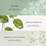 Ectoina, centella asiática, prebiótico alpha glucan