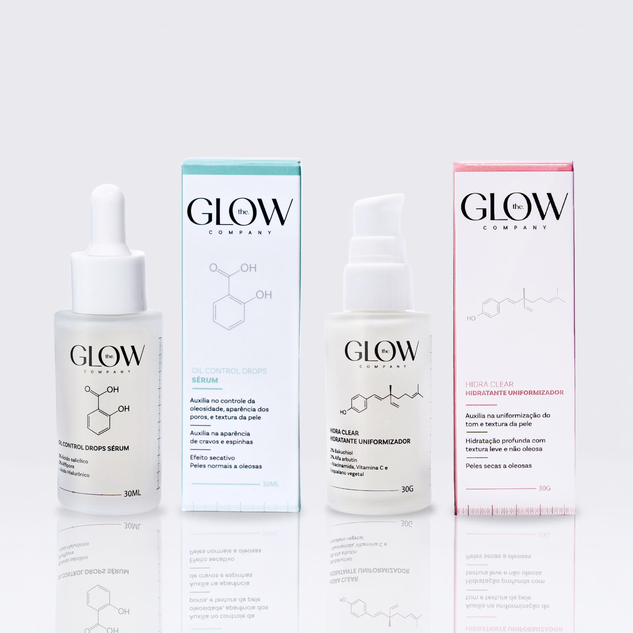 Kit Hidra Clear + Oil Control – The Glow Company