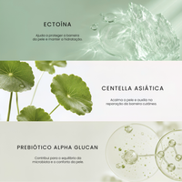Ectoina, centella asiática, prebiótico alpha glucan